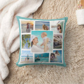 DIY 9ファミリお気に入りのー写真カスタム装飾用クッション クッション (ブランケット)