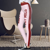 DIY Animal Pet Friends Happy Valentine's Day Pink レギンス