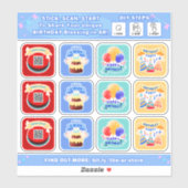 DIY-AR Story Sticker (Birthday) シール (シート)