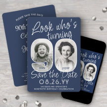 DIY Colors • 90歳の誕生日パーティー 2枚の写真