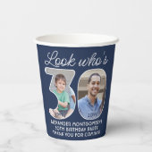 DIY Colors ・ Look Who's 30 Birthday Party 2写真 紙コップ (裏面)