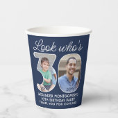 DIY Colors ・ Look Who's 30 Birthday Party 2写真 紙コップ (正面)