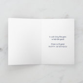 DIY Colors • Look Who's 35 ハッピーバースデー 2 写真入り カード (内部)