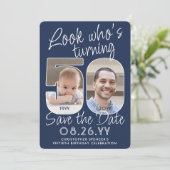 DIY Colors ・ Look Who's 50 Birthday Party 2写真 セーブザデート (スタンド正面)