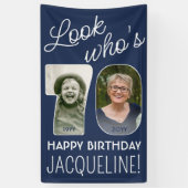 DIY Colors ・ Look Who's 70 Birthday Party 2写真 横断幕 (縦)