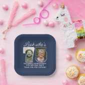 DIY Colors ・ Look Who's 75 Birthday Party 2写真 ペーパープレート (パーティー)