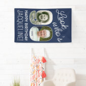 DIY Colors ・ Look Who's 90 Birthday Party 2写真 横断幕 (インサイチュ)