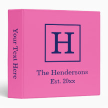 DIY Colrsフレームイニシャル名モノグラムSV HP Navy