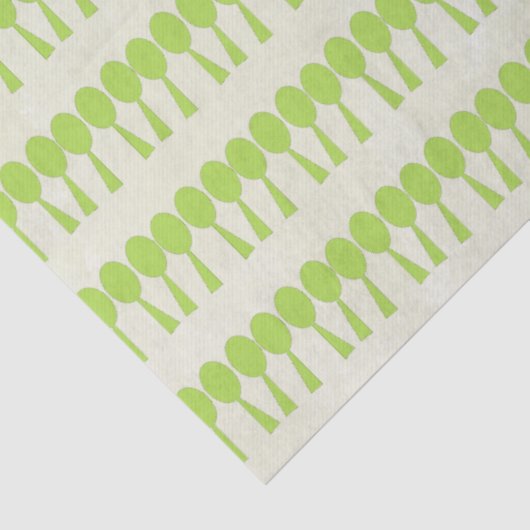 DIY Decoupage Modern Green Forest 薄葉紙 (詳細)