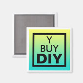 DIY-Do-It-Yourself マグネット (正面/裏面)