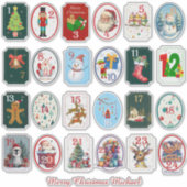 DIY Festive Advent Calendar シール (正面)