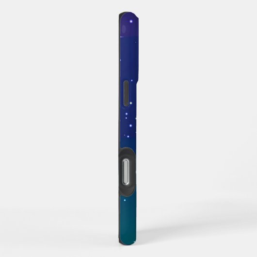 DIY Gradient Business Logo QR Code iphone case iPhoneケース (右側面)