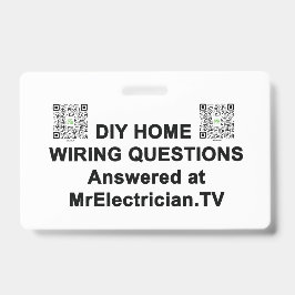 DIY HOME WIRING QUESTIONS電気技師バッジ バッジ