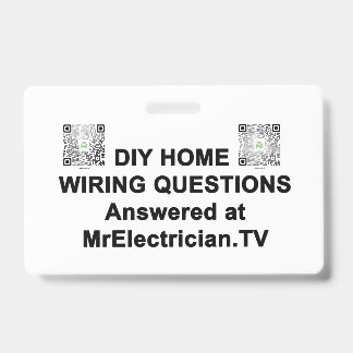 DIY HOME WIRING QUESTIONS電気技師バッジ バッジ