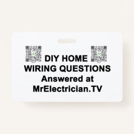 DIY HOME WIRING QUESTIONS電気技師バッジ バッジ