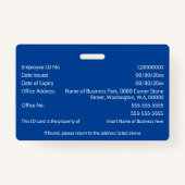 DIY IDカーフェイクド銀色 |フォトロゴテンプレート バッジ (裏面)