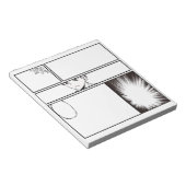DIY Manga Comic Strip – Blank Panel with Japanes ノートパッド (アングル)