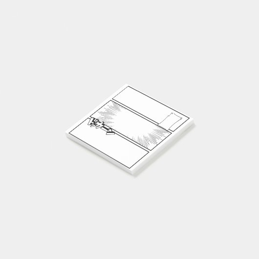 DIY Manga Panel 2– Customizable Japanese Comic ポストイット (アングル)