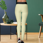 DIY Modern Animal Lover Pet Friends Cat Mom Cream レギンス