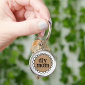DIY Mom Keychain | Custom Mom Key Ring キーホルダー (手)
