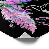 DIY Monogramで夢の大きな小さな1つ ポスター (角)