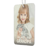DIY Photo Lord Be With You Grandpa カーエアーフレッシュナー (左)