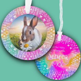DIY Rabbit Rainbow Christmas Ornament オーナメント