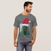 DIY TシャツのSanta hatの下に写真を追加 Tシャツ (正面フル)