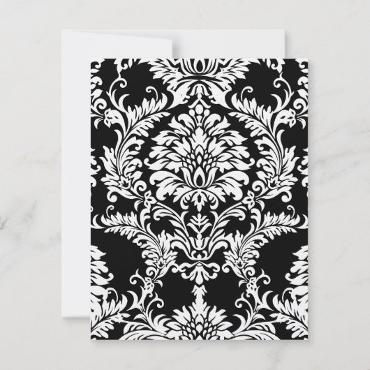 DIY Youスコアと折り畳みテント結婚の座席表 招待状 (裏面)