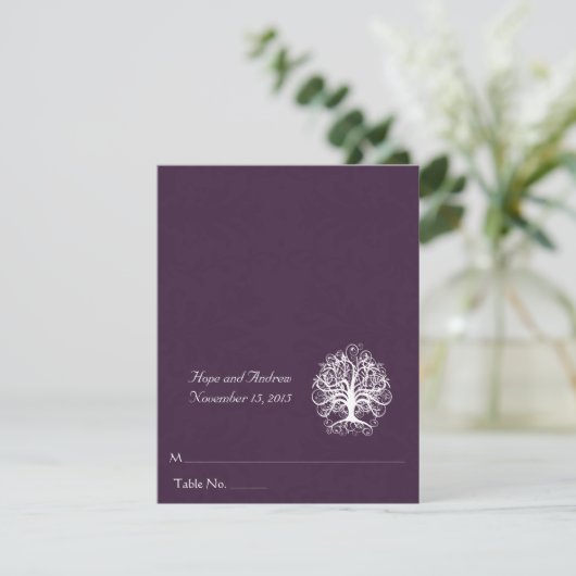 DIY Youスコアと折り畳みテント結婚の座席表 招待状 (スタンド正面)