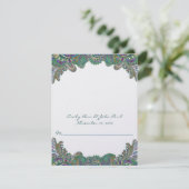 DIY Youスコアと折り畳みテント結婚の座席表 招待状 (スタンド正面)