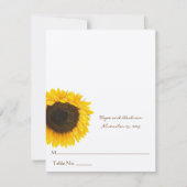 DIY Youスコアと折り畳みテント結婚の座席表 招待状 (正面)