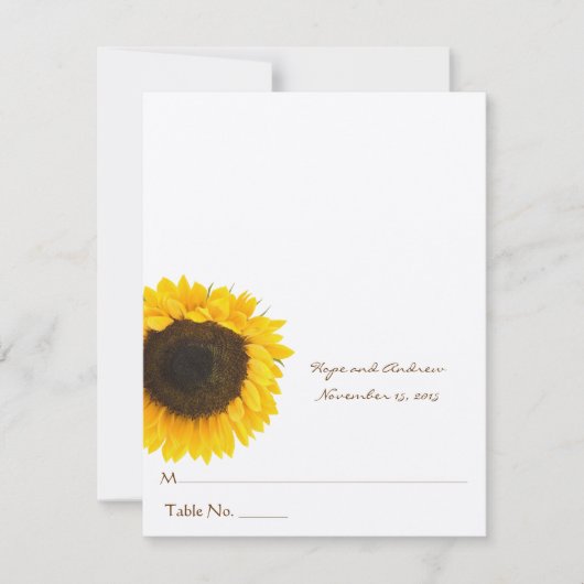 DIY Youスコアと折り畳みテント結婚の座席表 招待状 (正面)