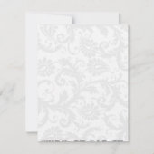 DIY Youスコアと折り畳みテント結婚の座席表 招待状 (正面)