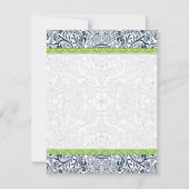 DIY Youスコアと折り畳みテント結婚の座席表 招待状 (正面)