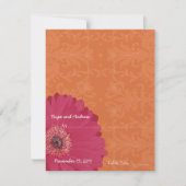 DIY Youスコアと折り畳みテント結婚の座席表 招待状 (正面)