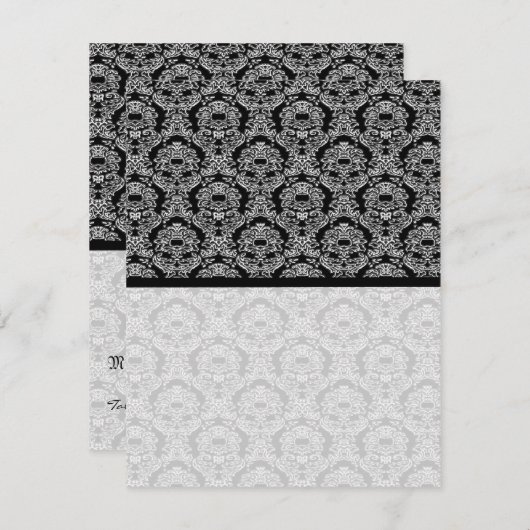 DIY Youスコアと折り畳みテント結婚の座席表 招待状 (正面/裏面)