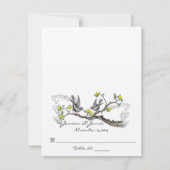 DIY Youスコアと折り畳みテント結婚の座席表 招待状 (正面)