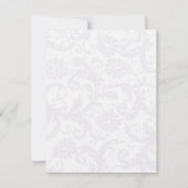 DIY Youスコアと折り畳みテント結婚の座席表 招待状 (正面)