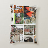 DIY YOUR | FAMILY Two Sided Family 10 Pictures アクセントクッション (裏面(縦))