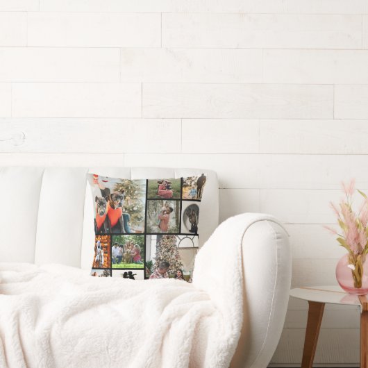 DIY YOUR | FAMILY Two Sided Family 10 Pictures クッション (ソファ)