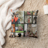 DIY YOUR | FAMILY Two Sided Family 10 Pictures クッション (ブランケット)