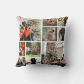 DIY YOUR | FAMILY Two Sided Family 10 Pictures クッション (裏面)