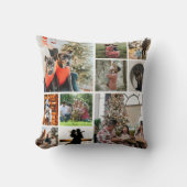 DIY YOUR | FAMILY Two Sided Family 10 Pictures クッション (正面)