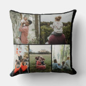 DIY YOUR | FAMILY Two Sided Family 5 Pictures  クッション (裏面)