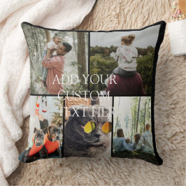 DIY YOUR | FAMILY Two Sided Family 5 Pictures  クッション