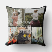 DIY YOUR | FAMILY Two Sided Family 5 Pictures  クッション (正面)