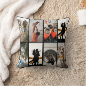  DIY YOUR | FAMILY Two Sided Family 8 Pictures クッション (ブランケット)