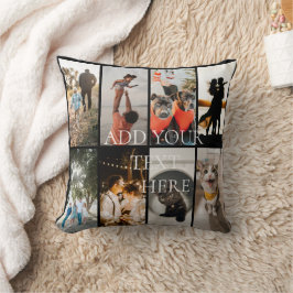 DIY YOUR | FAMILY Two Sided Family 8 Pictures Thr クッション