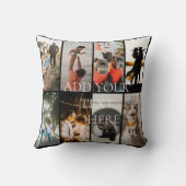 DIY YOUR | FAMILY Two Sided Family 8 Pictures Thr クッション (裏面)